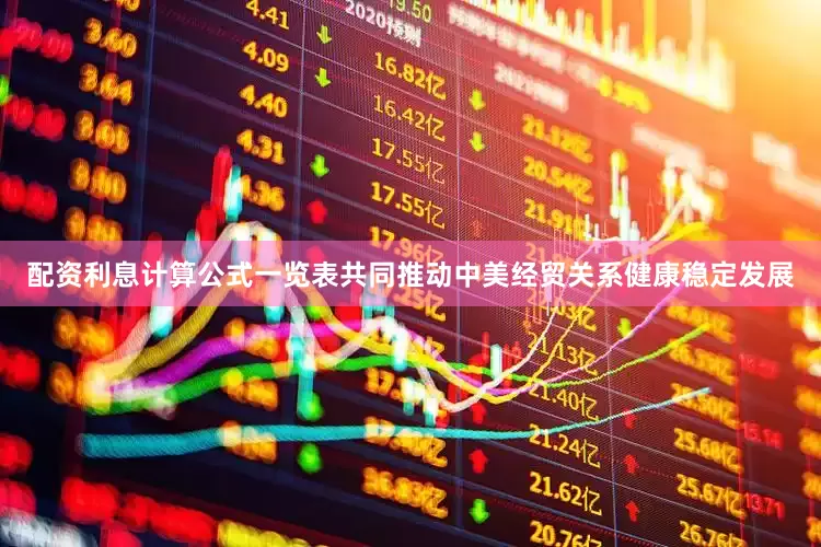 配资利息计算公式一览表共同推动中美经贸关系健康稳定发展