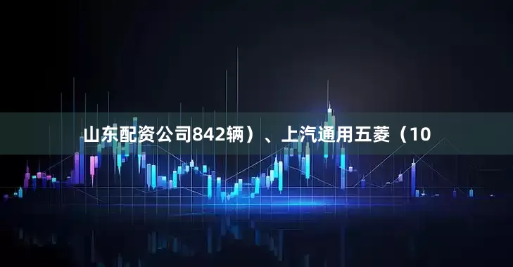 山东配资公司842辆）、上汽通用五菱（10